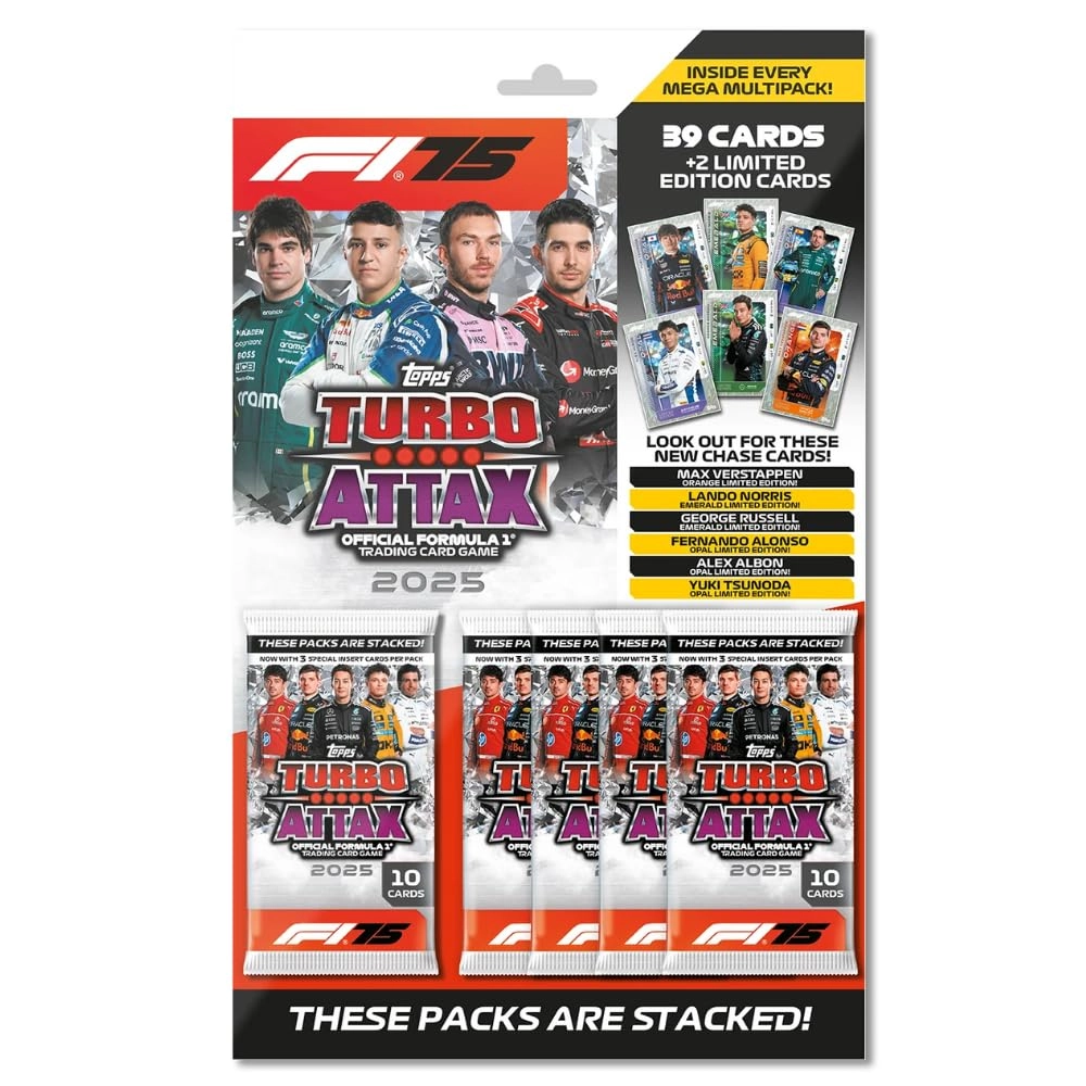 Turbo Attax - 39 Cards plus 2 Limited Edition Cards