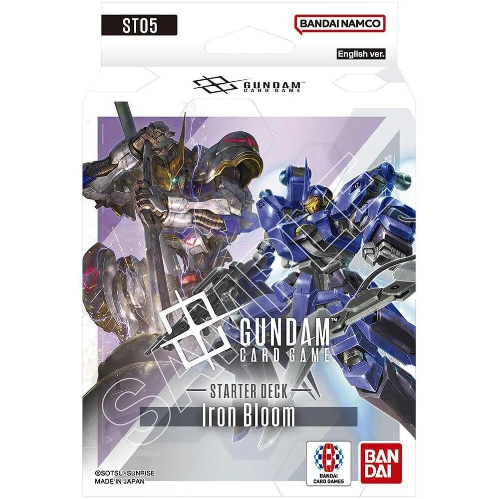 Bandai Gundam Card Game Starter Deck - Iron Bloom (ST05) - 50 Cards