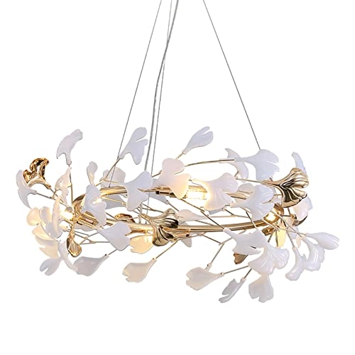 Scandinavian Artistic Long Chandelier - Golden 120*35cm 4 Head