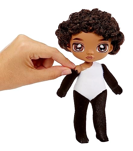 Peter Panda Posable Fashion Doll - 18 cm Flocked Body Ages 4+