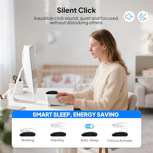 Side Scroll Ergonomic Mouse - Bluetooth
