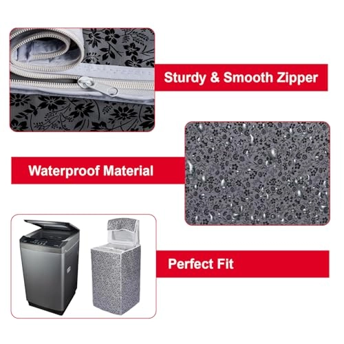 Top Load Washing Machine Cover - Compatible with IFB 6.5 Kg, 7.0 Kg, 7.5 Kg