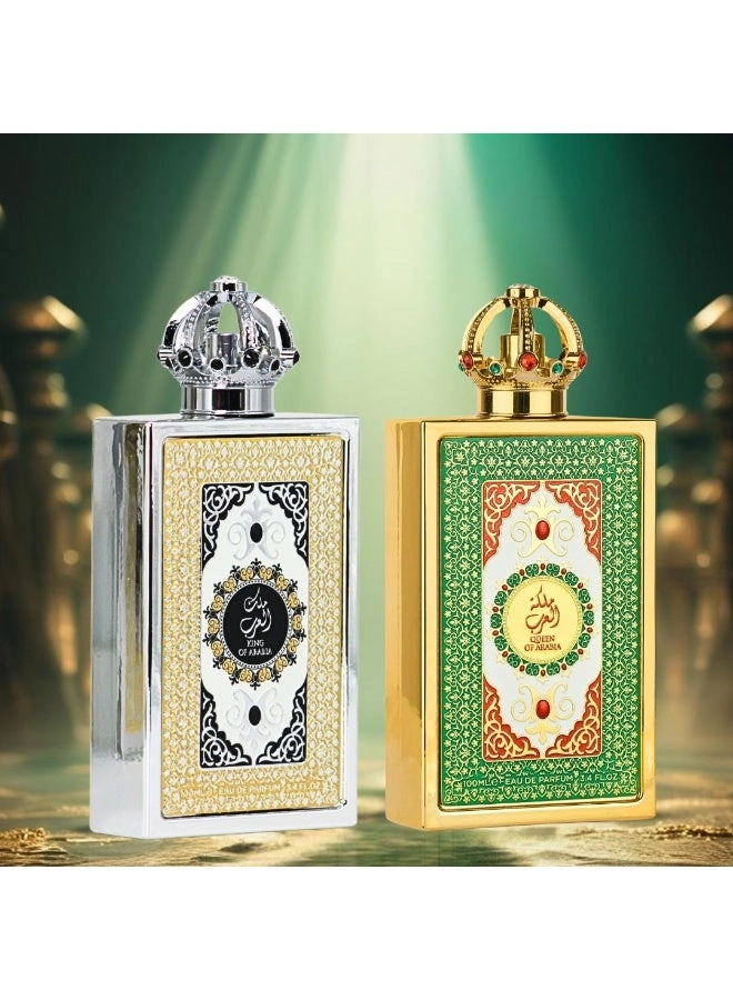 KING OF ARABIA - Eau de Parfum 100ml + QUEEN OF ARABIA