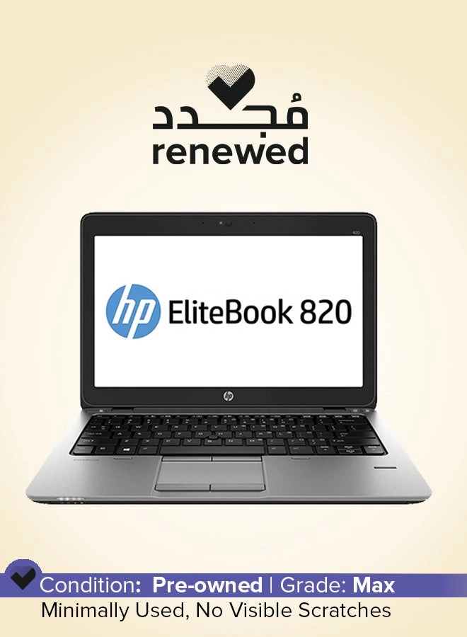 (Renewed) Elitebook 820 G1 - 12 inch 256 gigabyte 8GB Intel Core i5-4200U