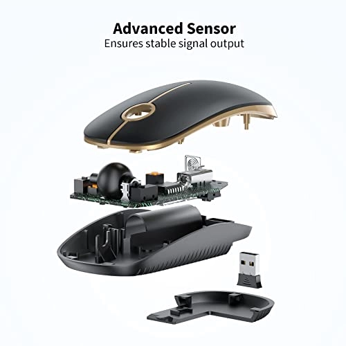 Silent Wireless Mouse - USB