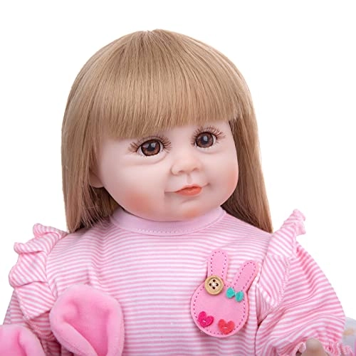 Reborn Baby Doll - 18 Inch 45cm Soft Vinyl Girl