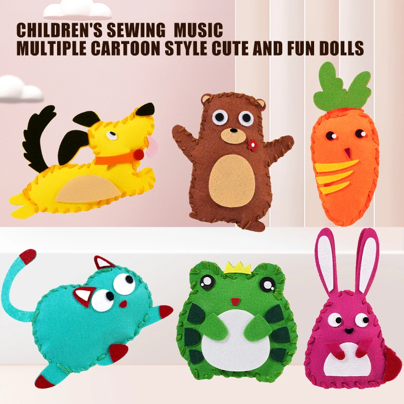Children's Doll Sewing Joy DIY Set - 21pcs