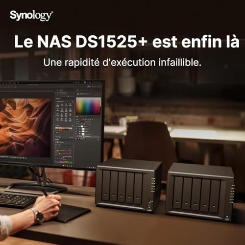 DS1525+ 5-Bay 100TB