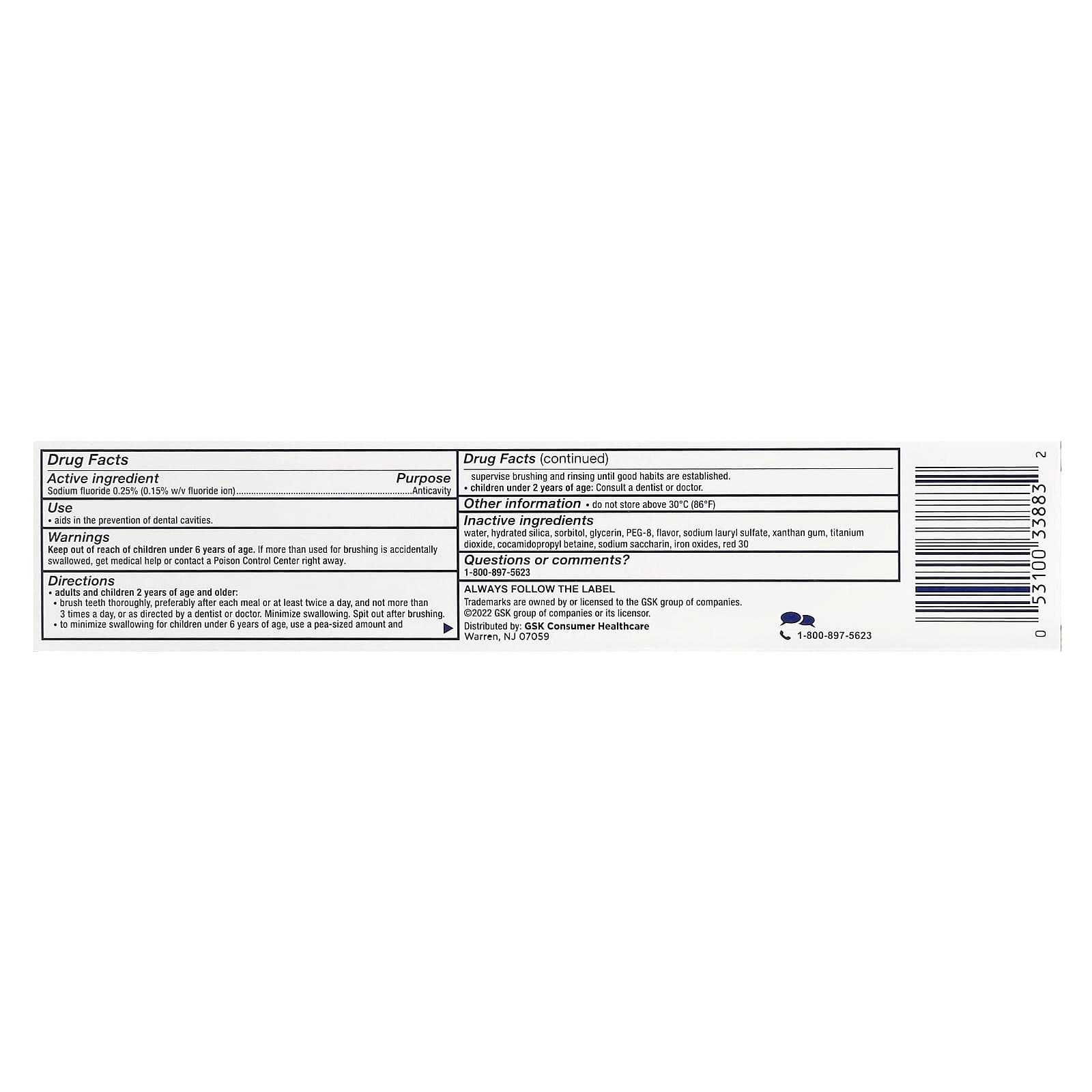 Extreme Clean Mint Blast Toothpaste 158.7 g