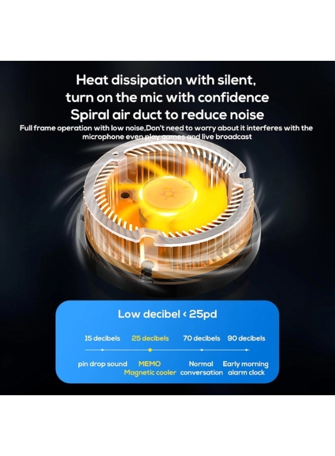 CX07 - Magnetic Cooler Fan Portable