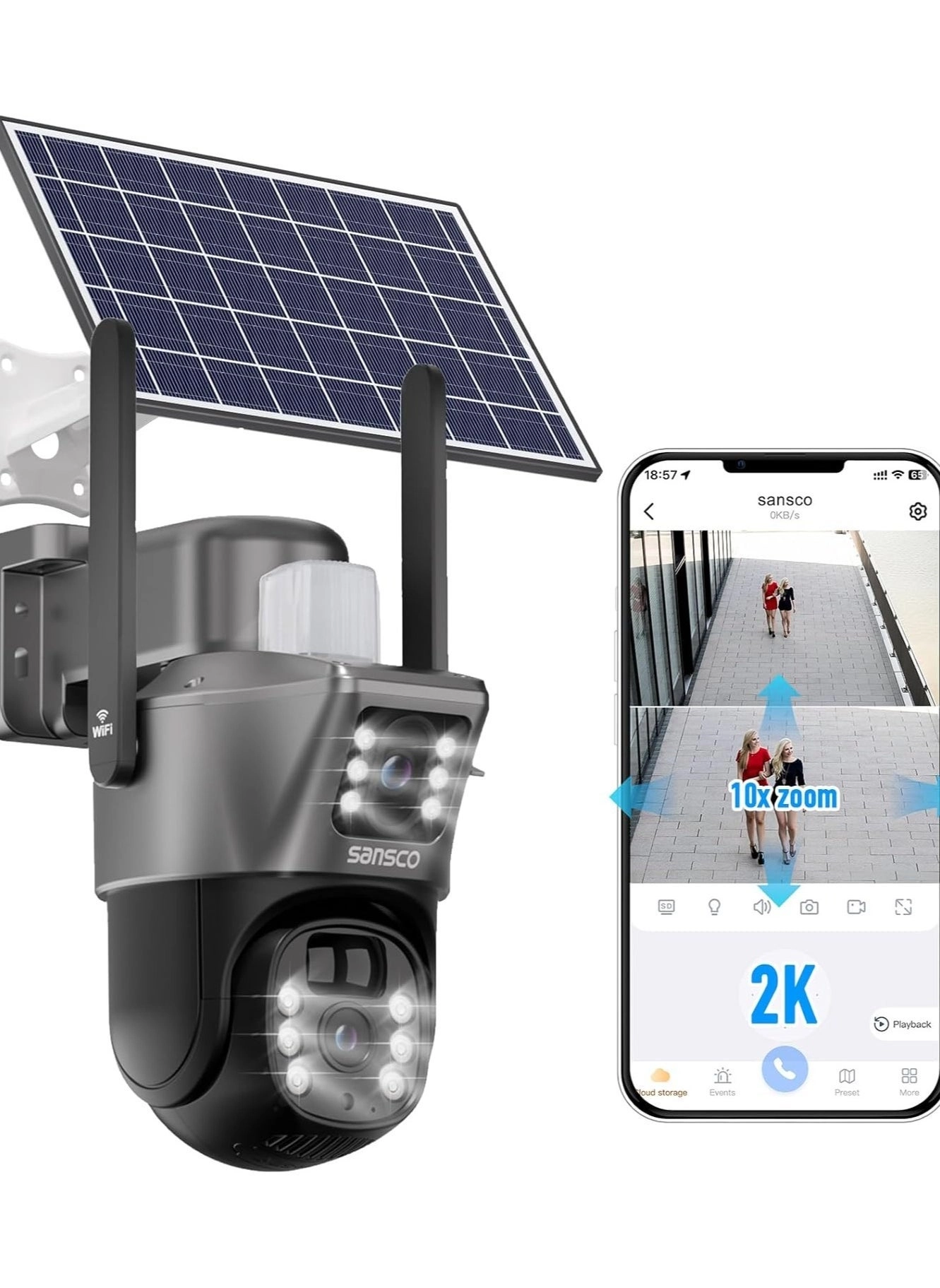 Wireless Solar Camera