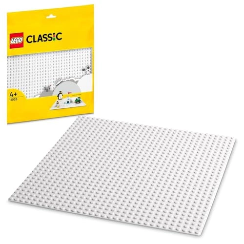 Classic White Baseplate (11026) - 32x32-stud White