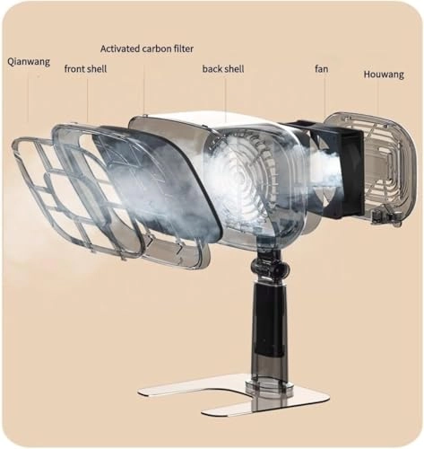 Tabletop Range Hood - 3000mAh White