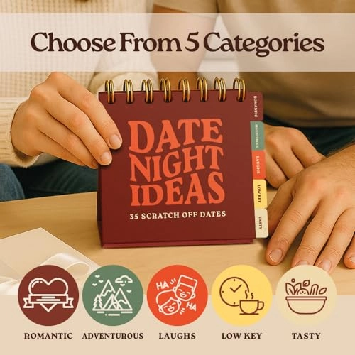 Date Night Ideas Flipbook - English Adult