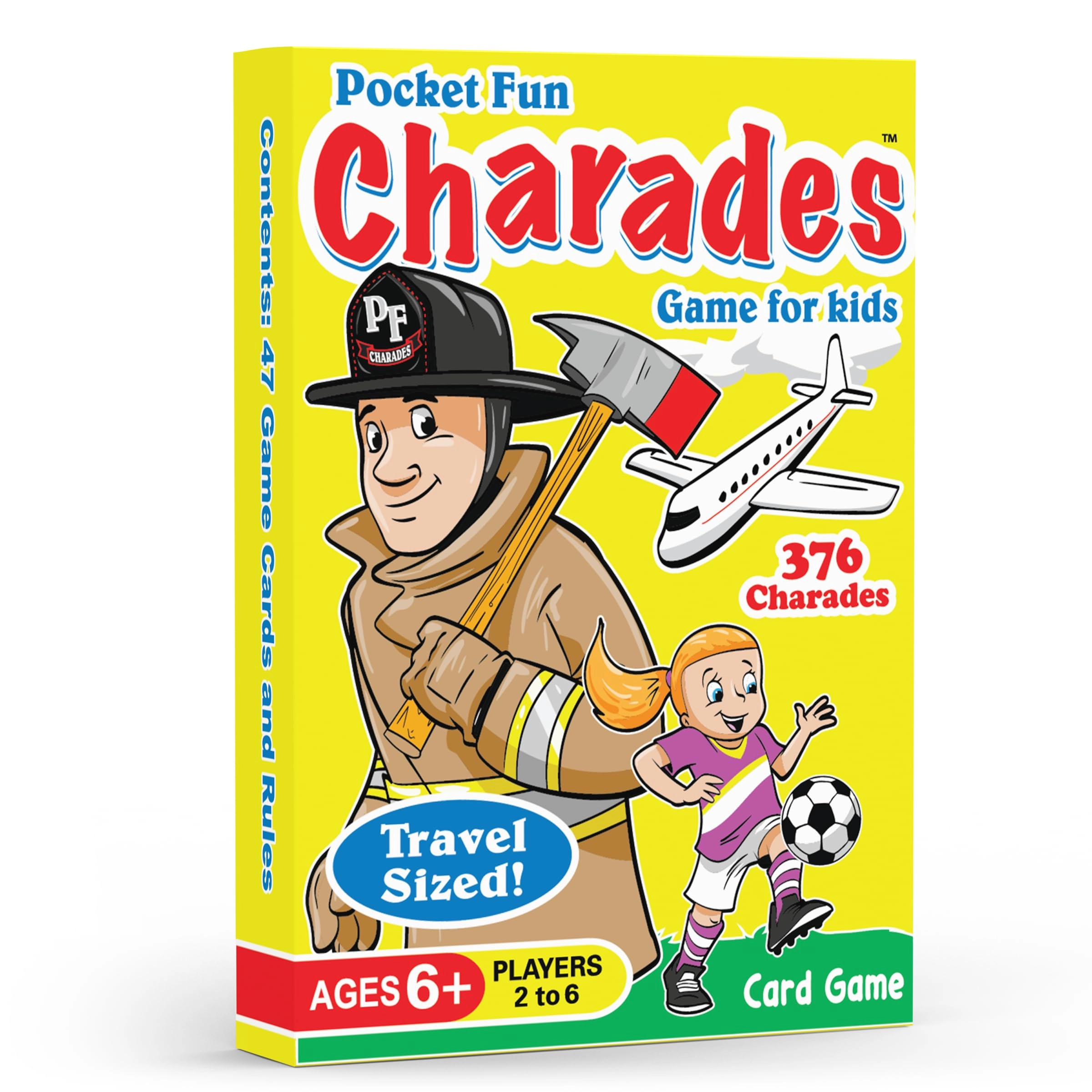 Arizona GameCo Pocket Fun Charades - English Ages 6+