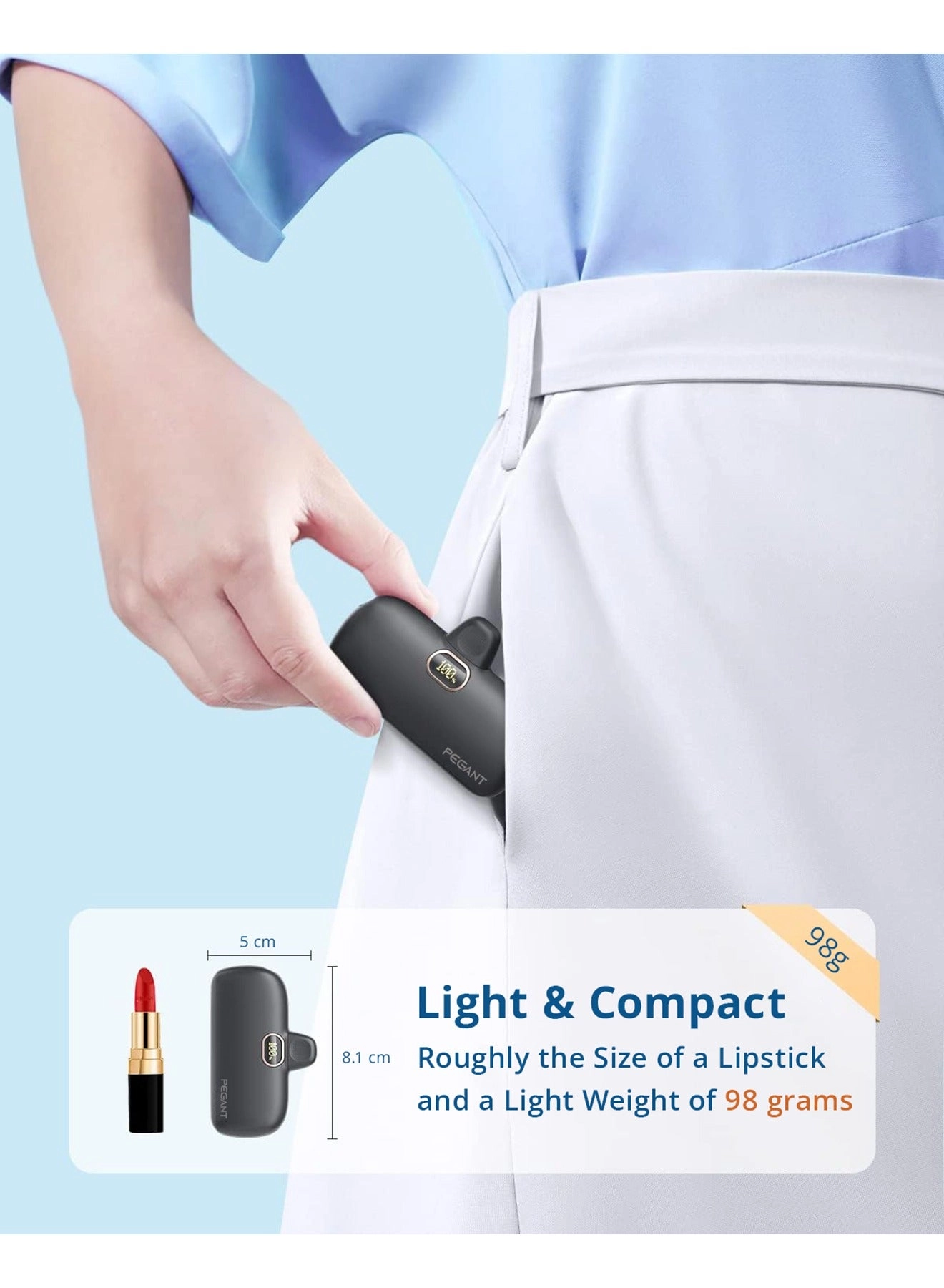 KL-YD42-C2 1INR22/71 - 5000mAh 18W