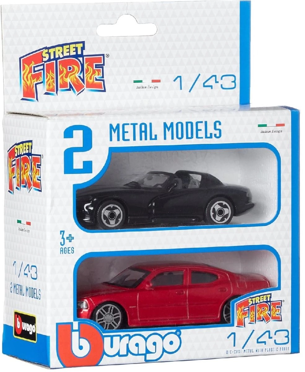 BBURAGO Street Fire 2 - 1:43 2 pcs