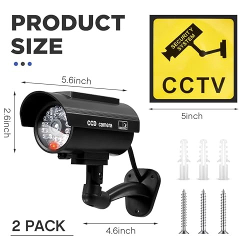 Fake Security Camera - Indoor Outdoor