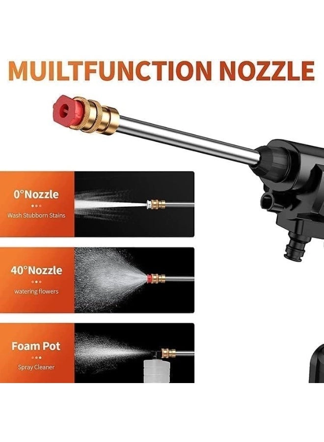 Rechargeable Washing Gun - 21V 5M Hose 1200mAh