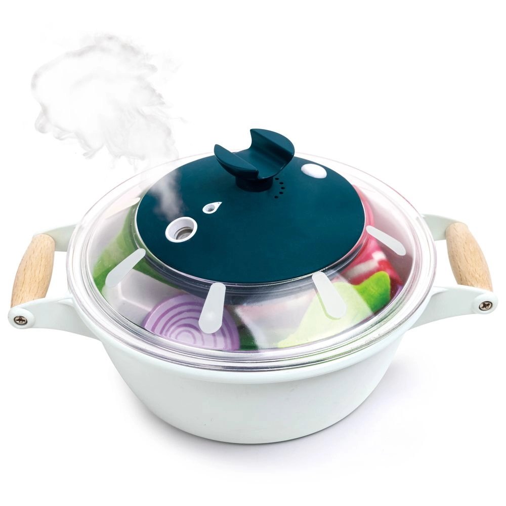 Little Chef Cooking And Steam Playset - Wooden (E3187)