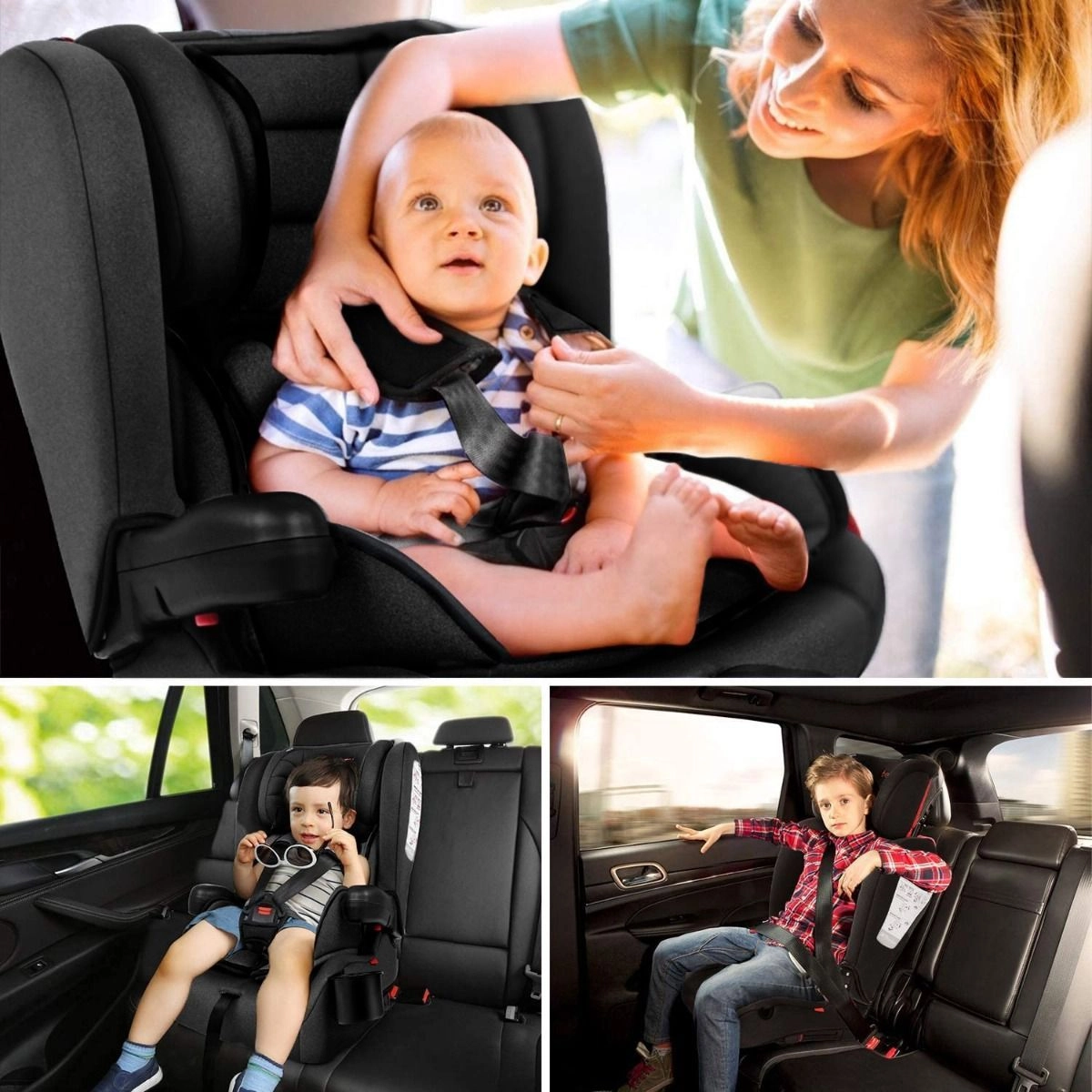 Pack And Go Foldable Car Seat - Group 1/2/3 (9-36Kg)
