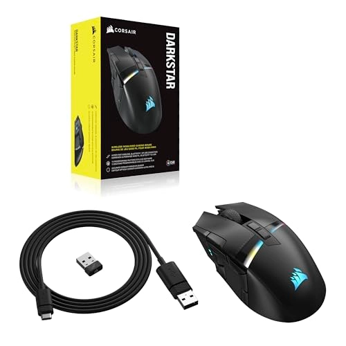 DARKSTAR RGB MMO Gaming Mouse - Wireless