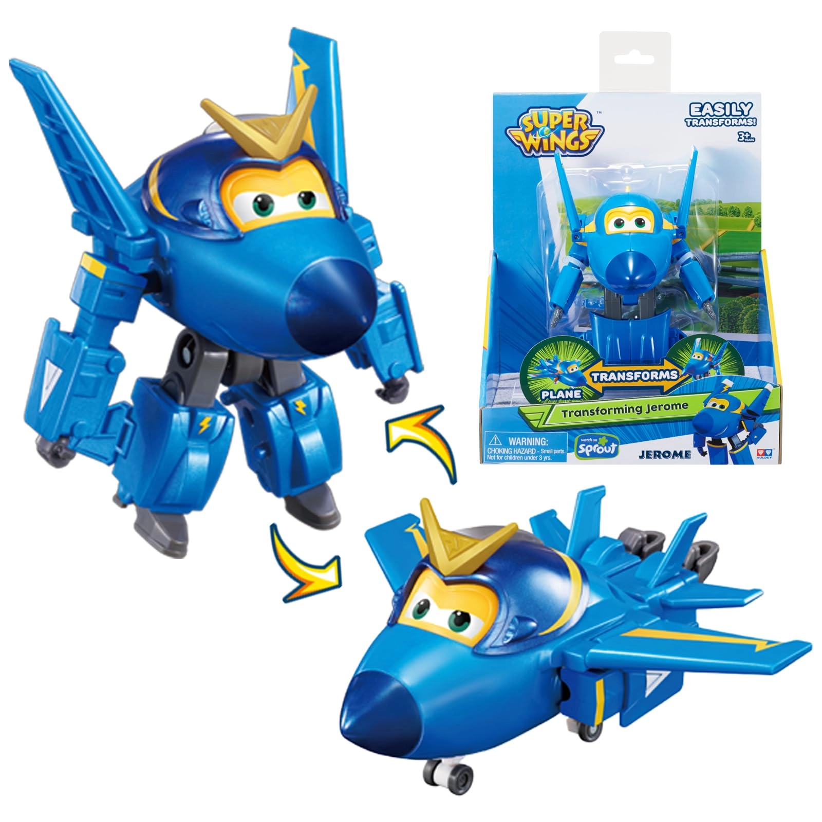 Super Wings - 3 steps Jerome