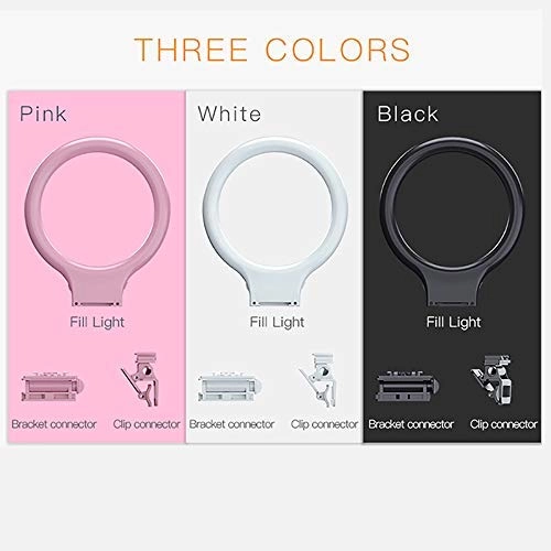 LED ring light - 3300-6000K Silver dimmable