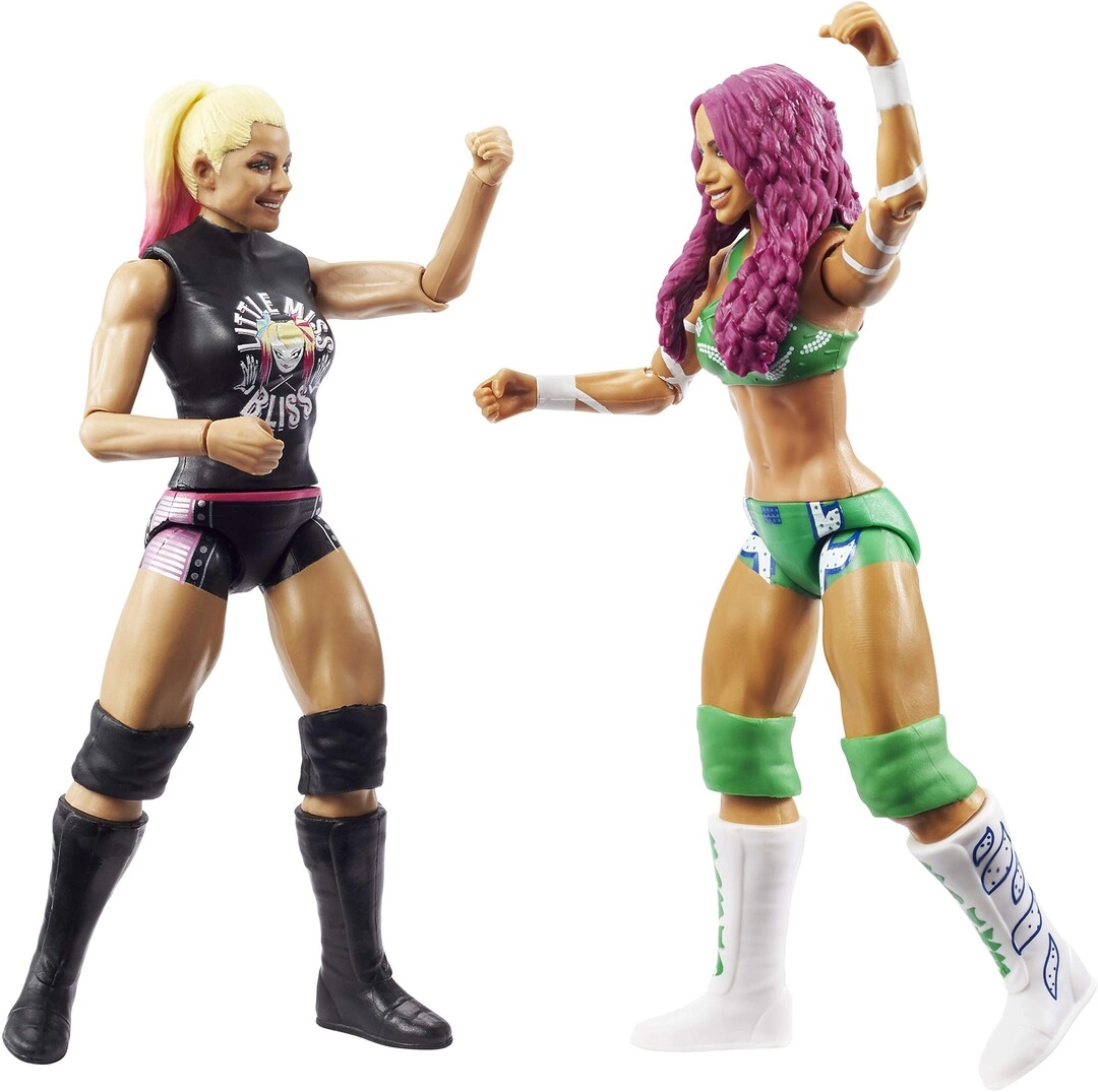 WWE Sasha Banks + Alexa Bliss Championship Showdown - Monday Night RAW Battle Pack