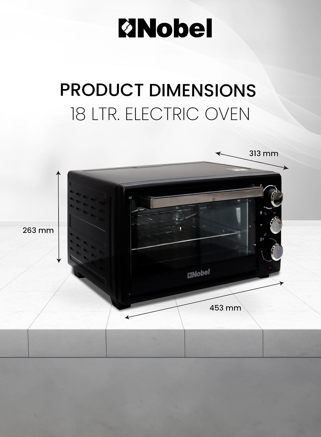 NEO20 Electric Oven Black