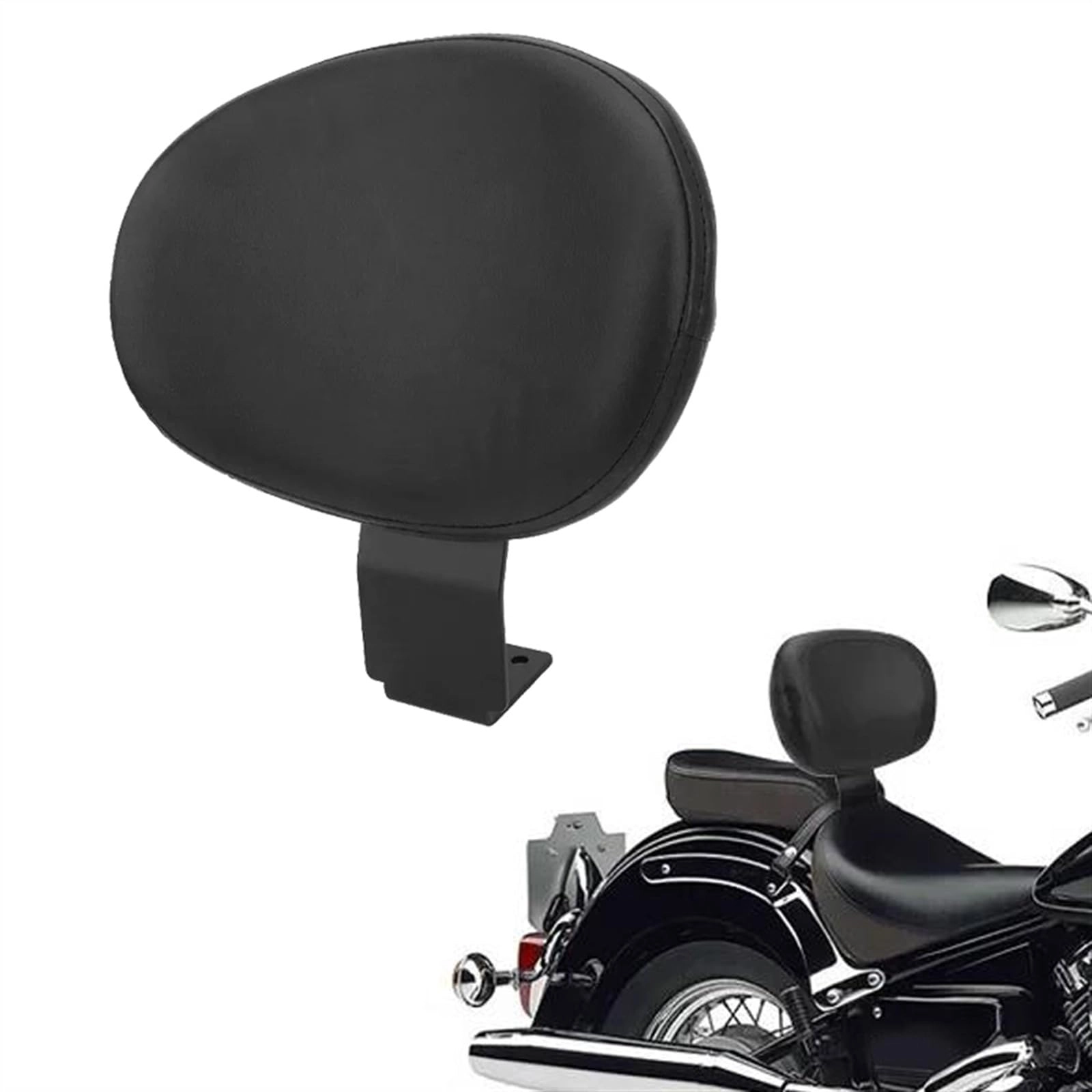 DCXXAN Motorcycle Rider Passenger Front Backrest - V Star 650 XVS