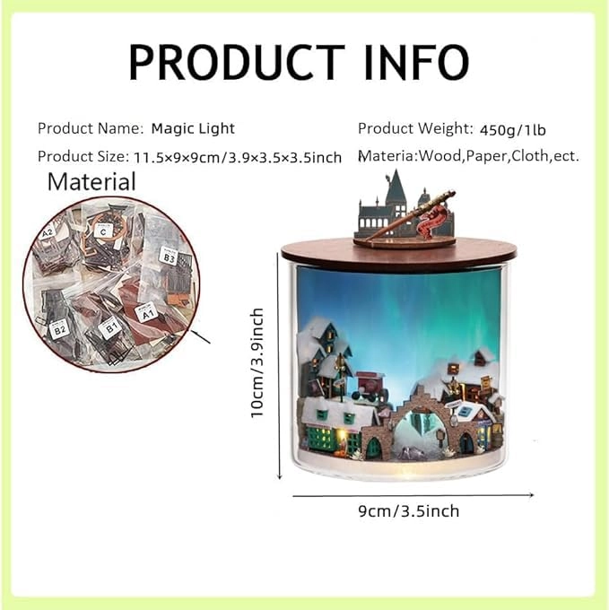 3D Wooden Puzzle Bookshelf Insert - Library of Books 1:24