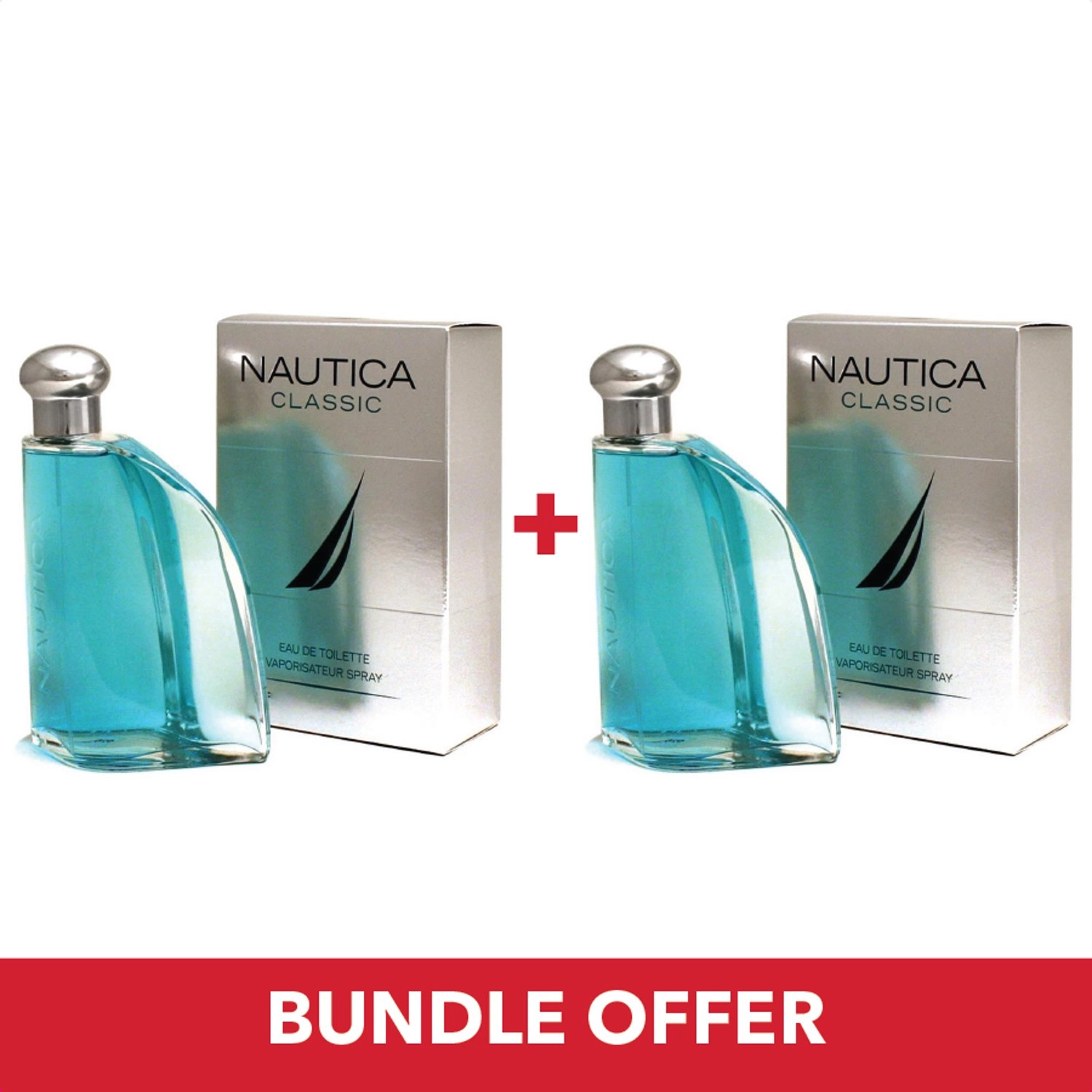 Nautica Classic Eau de Toilette 100ml Bundle