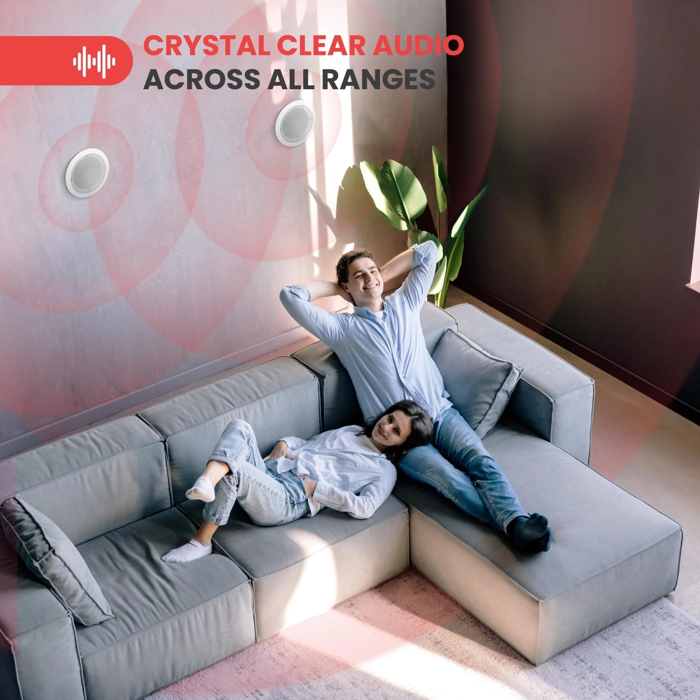 InWall InCeiling Speakers - 125W