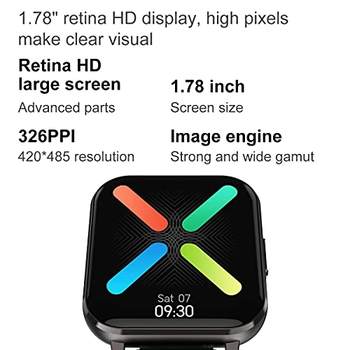 Fitness Tracker - Full Screen Touch Heart Rate Blood Pressure