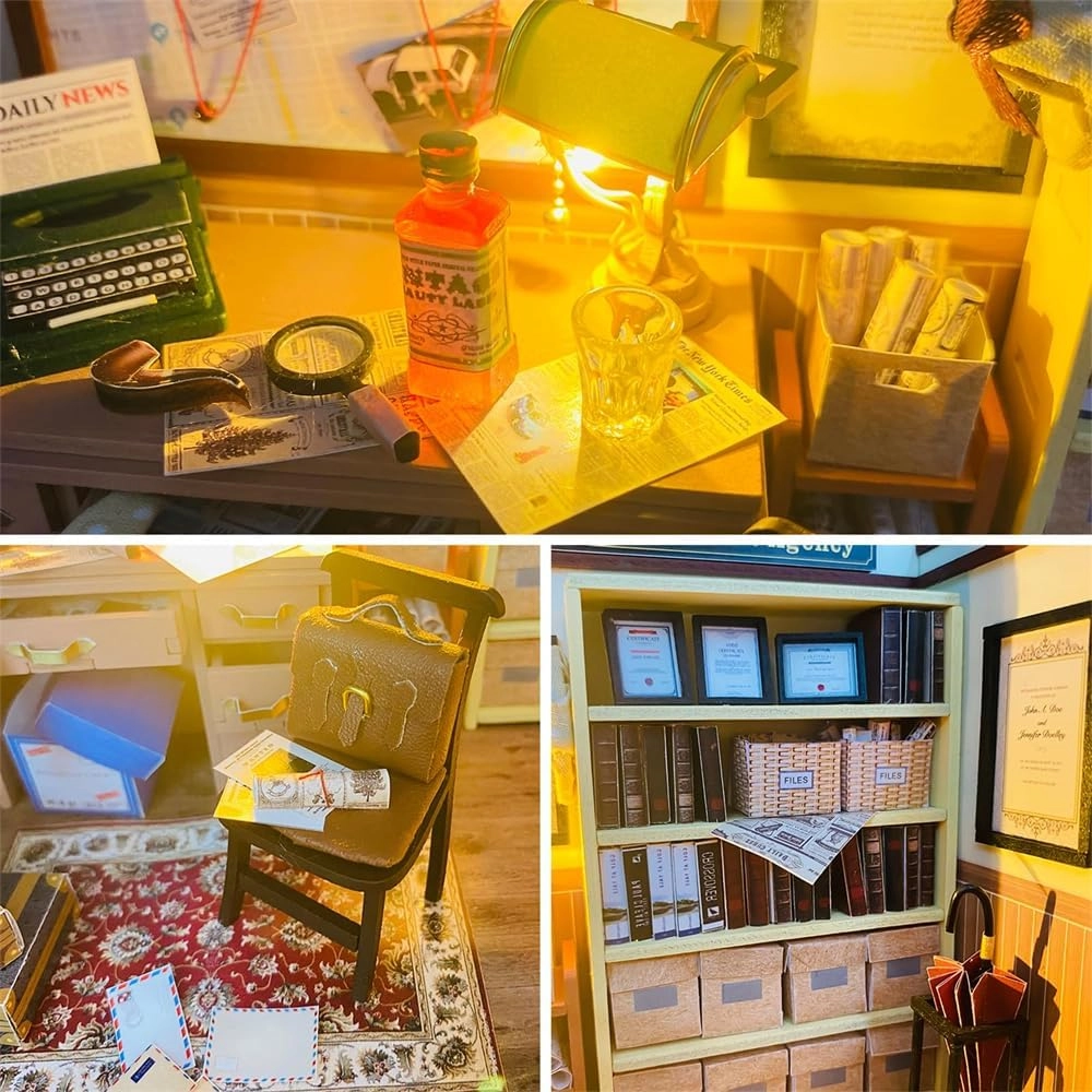 Miniature Dollhouse Kit - 1:24