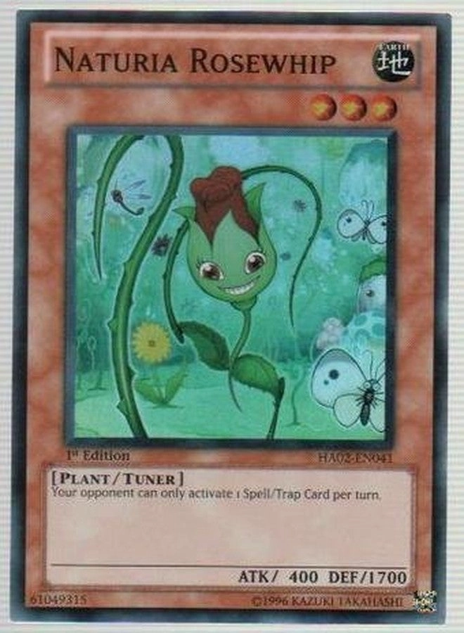 Konami Naturia Rosewhip HA02-EN041 - 1st Edition