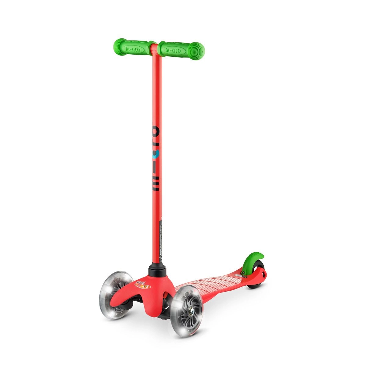 Mini Classic 3-Wheel Kick Scooter – LED