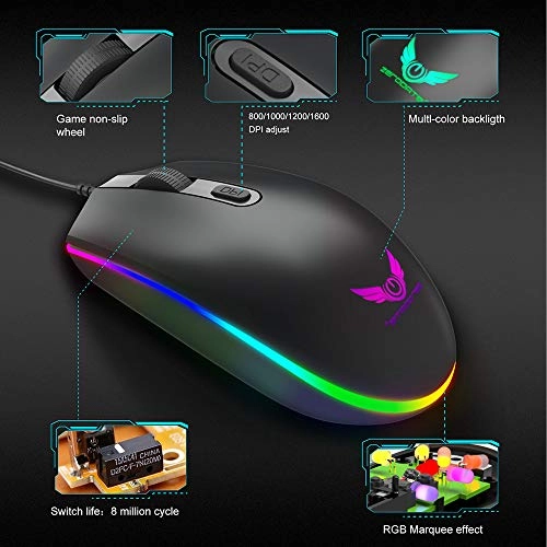 S900 Computer Gaming Mouse - Wired