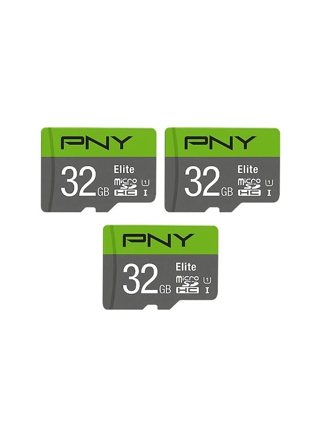 microSDHC Flash Memory Card - 32GB Pack