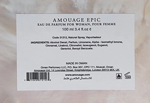 Epic Woman Eau de Parfum - 100ml