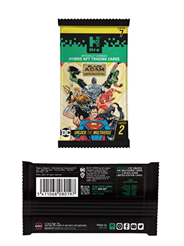 DC Unlock The Multiverse Booster Pack - 7 pcs