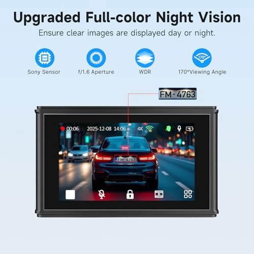 Dash Cam - 4K 2K 30 fps