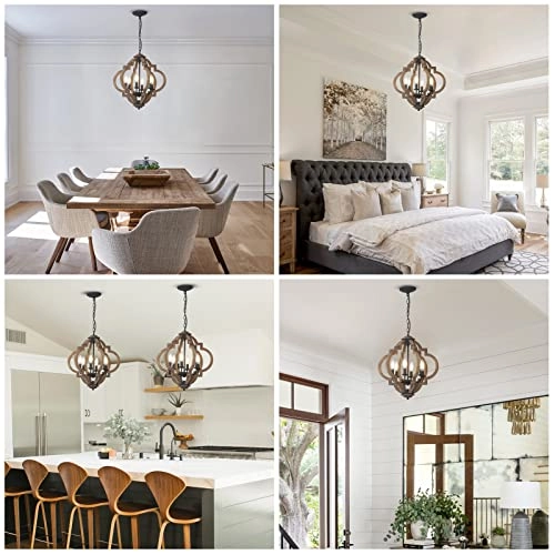 Farmhouse Chandelier - 25 to 69