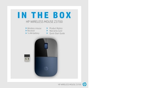 Z3700 Mouse - Wireless