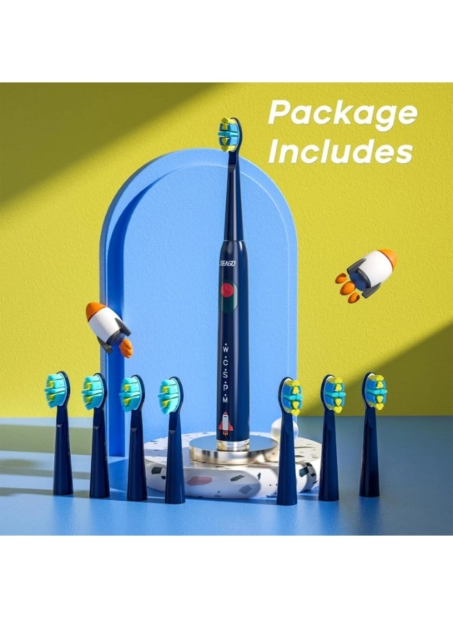 SG-2753 - Ultrasonic Rechargeable 8 Brush Heads 5 Modes