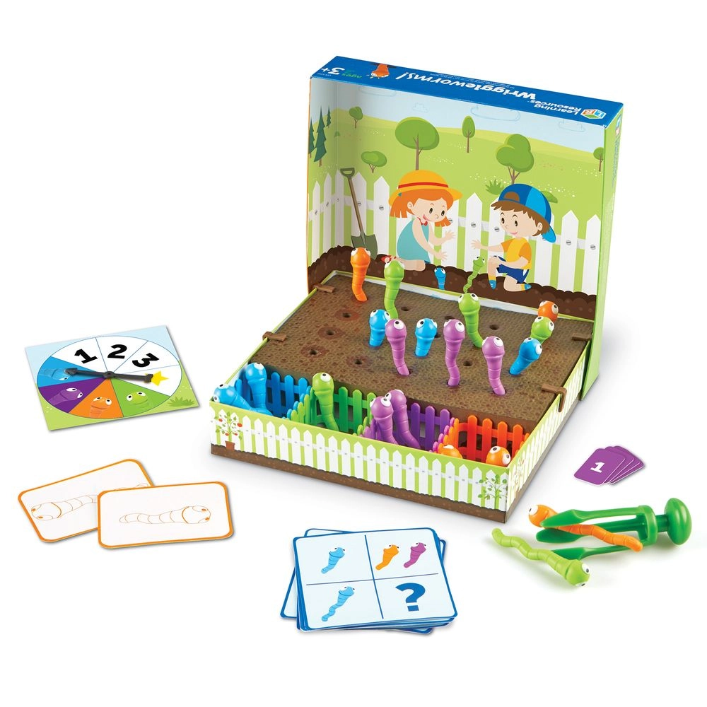 Wriggleworms! Fine Motor Activity Set - 3+ Years 47 piece(s)