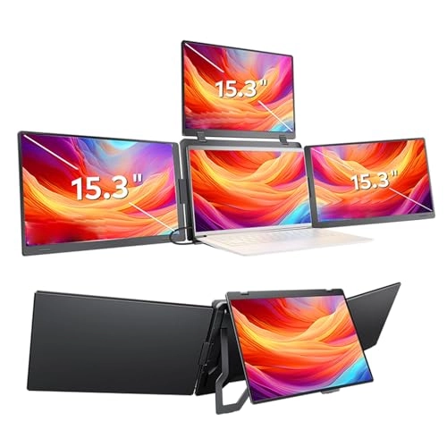 Portable Quad Screen Monitor - 1920x1200 15.3 Inch