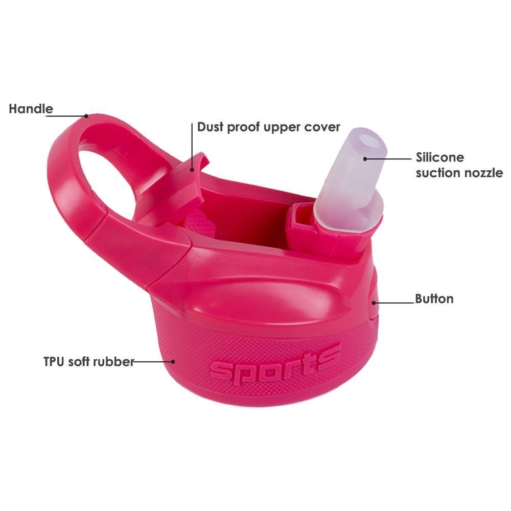 Elite Kids Water Bottle One-Touch Opening Tritan 450 ml