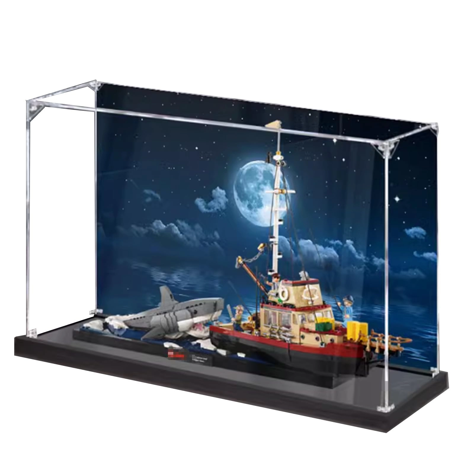 Display case - 65x25x40cm Acrylic Clear